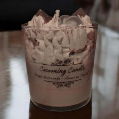 Bougie mousse au chocolat cocooningcandle com