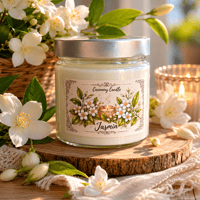 Bougie parfumee jasmin www cocooningcandle com