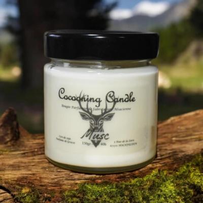 Bougie parfumee musc cocooningcandle com