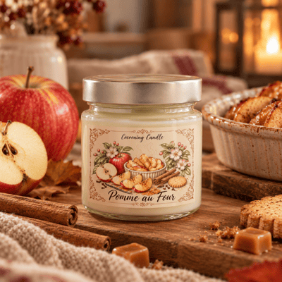 Pomme au four www cocooningcandle com