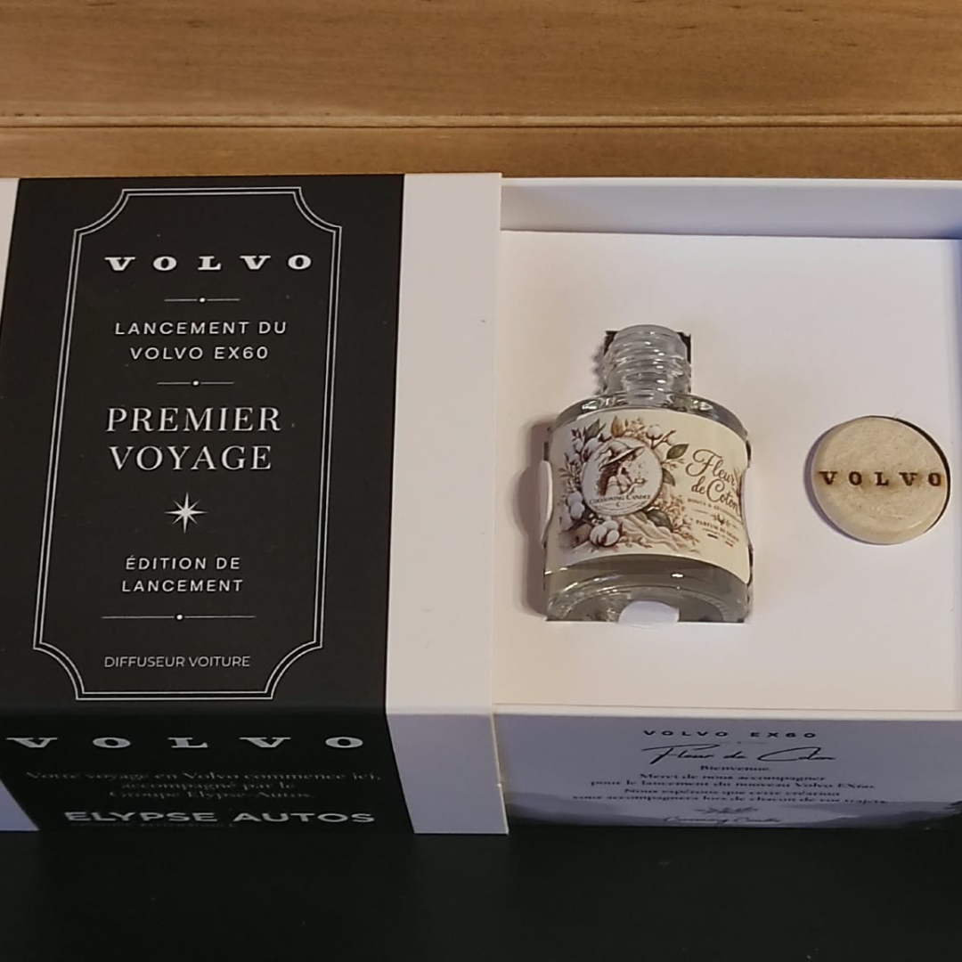 Projet personnalisé Cocooning Candle pour Elypse Autos