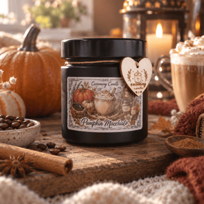 Spiced pumpkin macchiato www cocooningcandle com